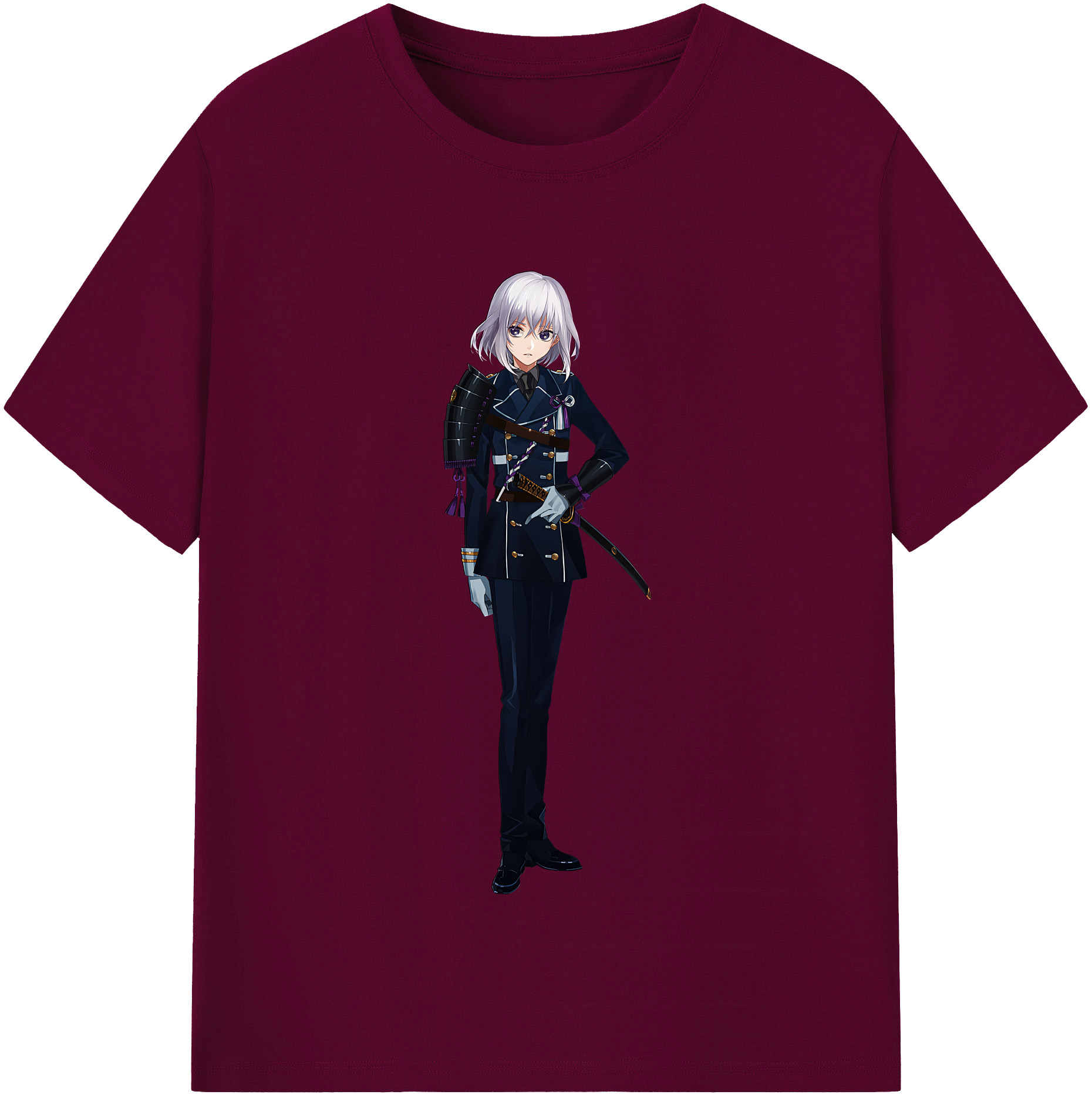 （画像用） 刀剣乱舞 Touken Ranbu レディースカジュアルプリントTシャツ（綿100％）